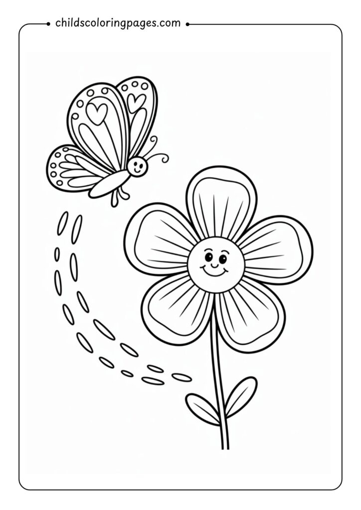 Flowers Coloring Pages