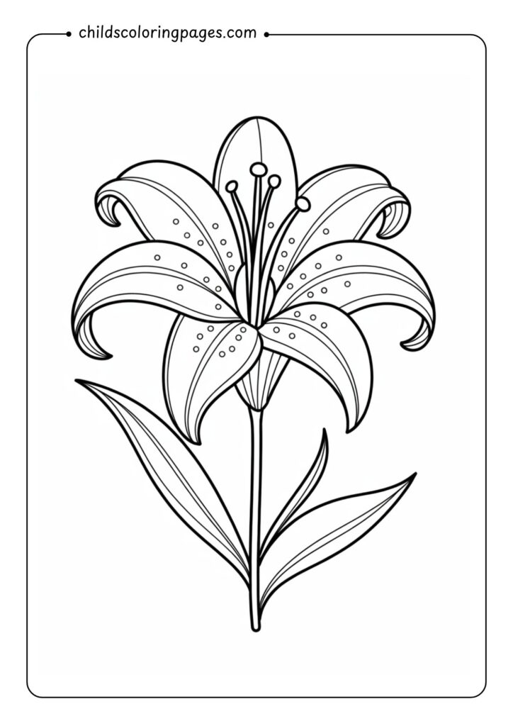 Flowers Coloring Pages