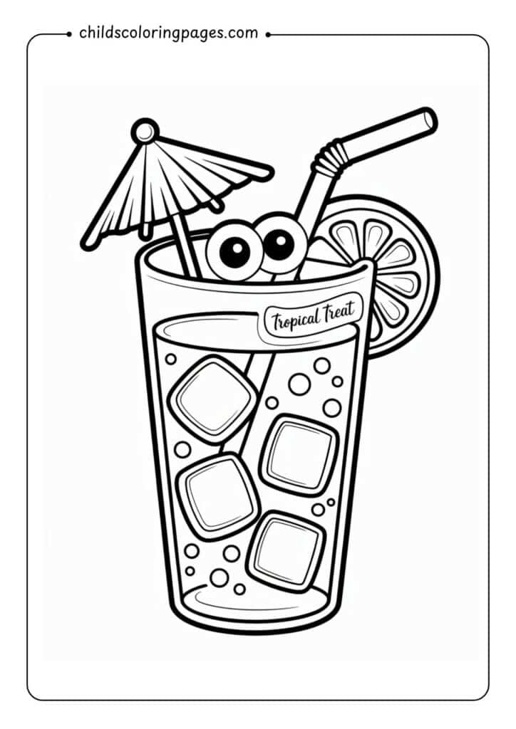 Summer Fun Coloring Pages