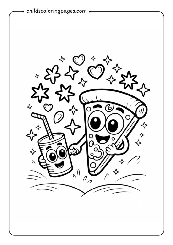 Food Coloring Pages