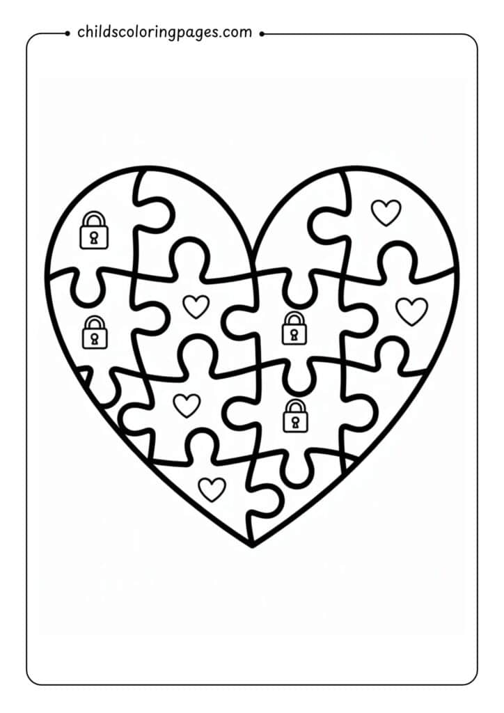 Heart Coloring Pages