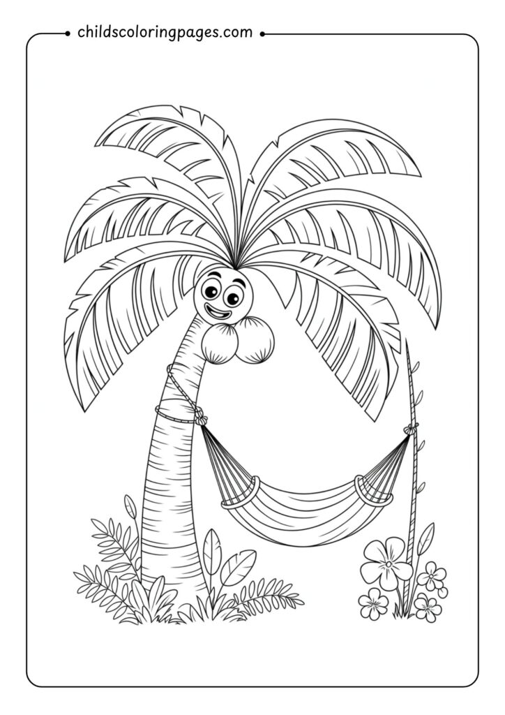 Summer Fun Coloring Pages