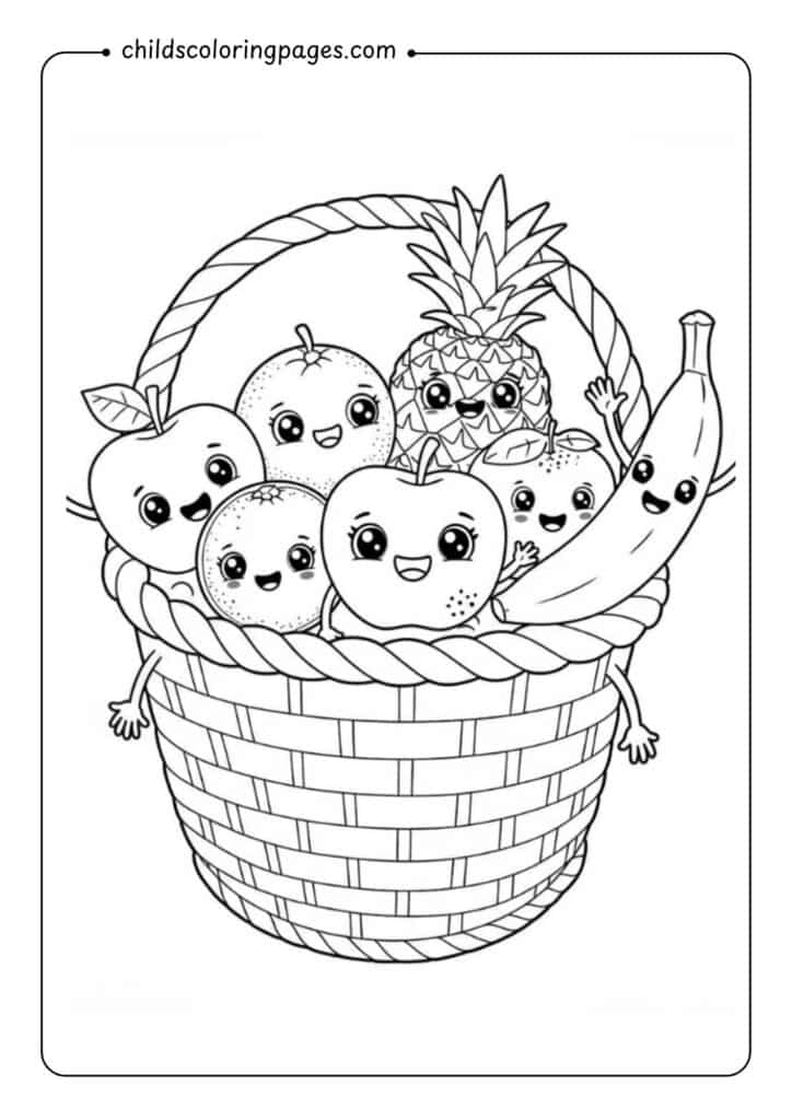 Food Coloring Pages