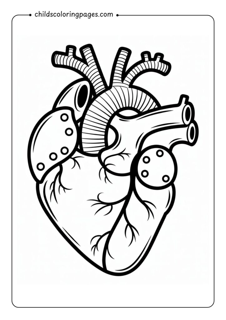 Heart Coloring Pages