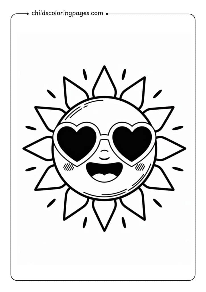 Summer Fun Coloring Pages