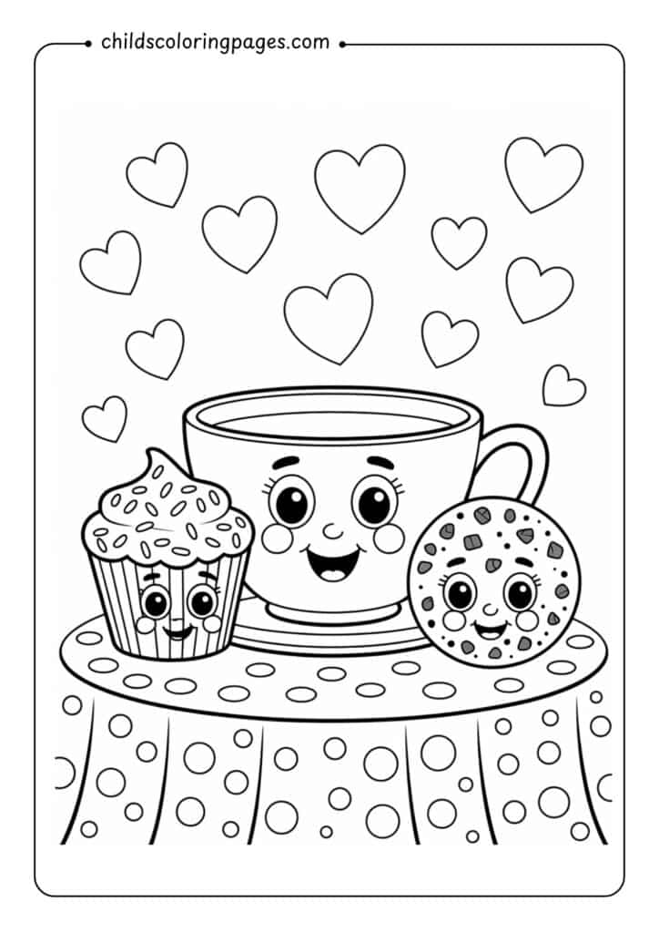 Food Coloring Pages