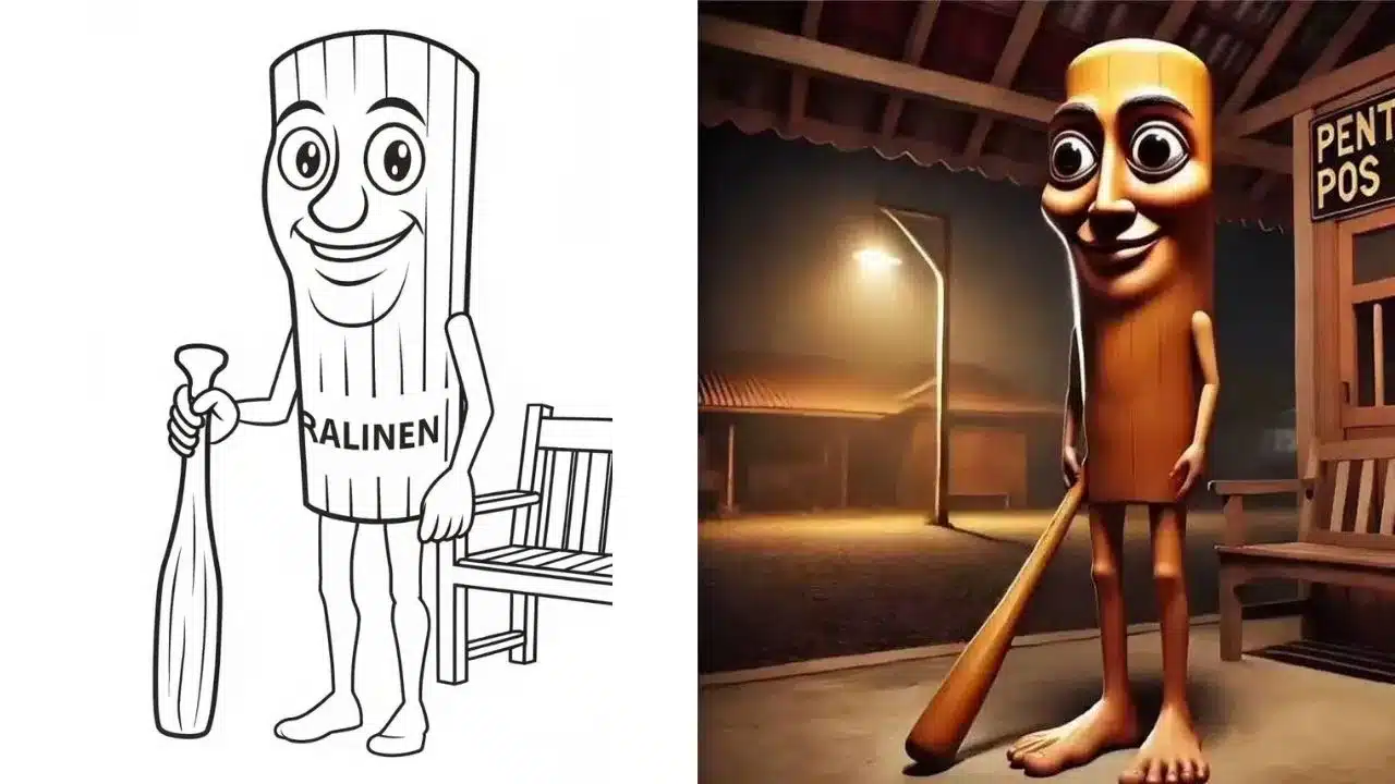 Italian Brainrot Coloring Pages Printable