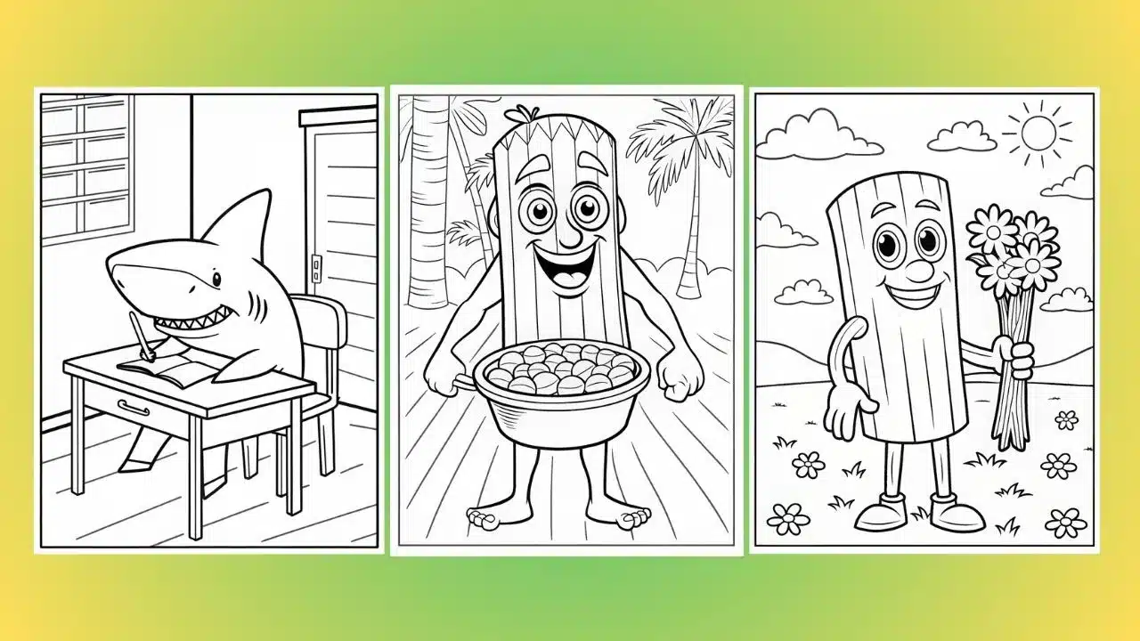 italian brainrot coloring pages pdf free