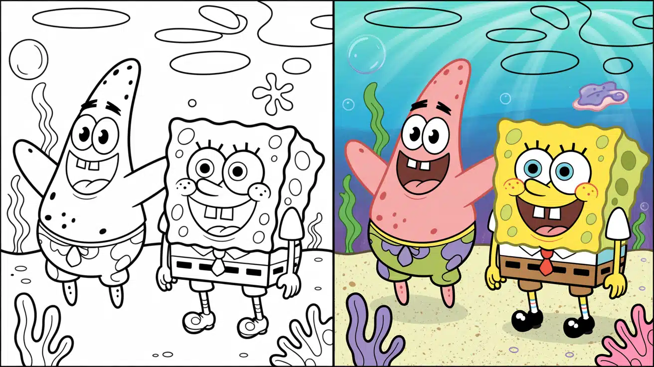 Spongebob Coloring Pages