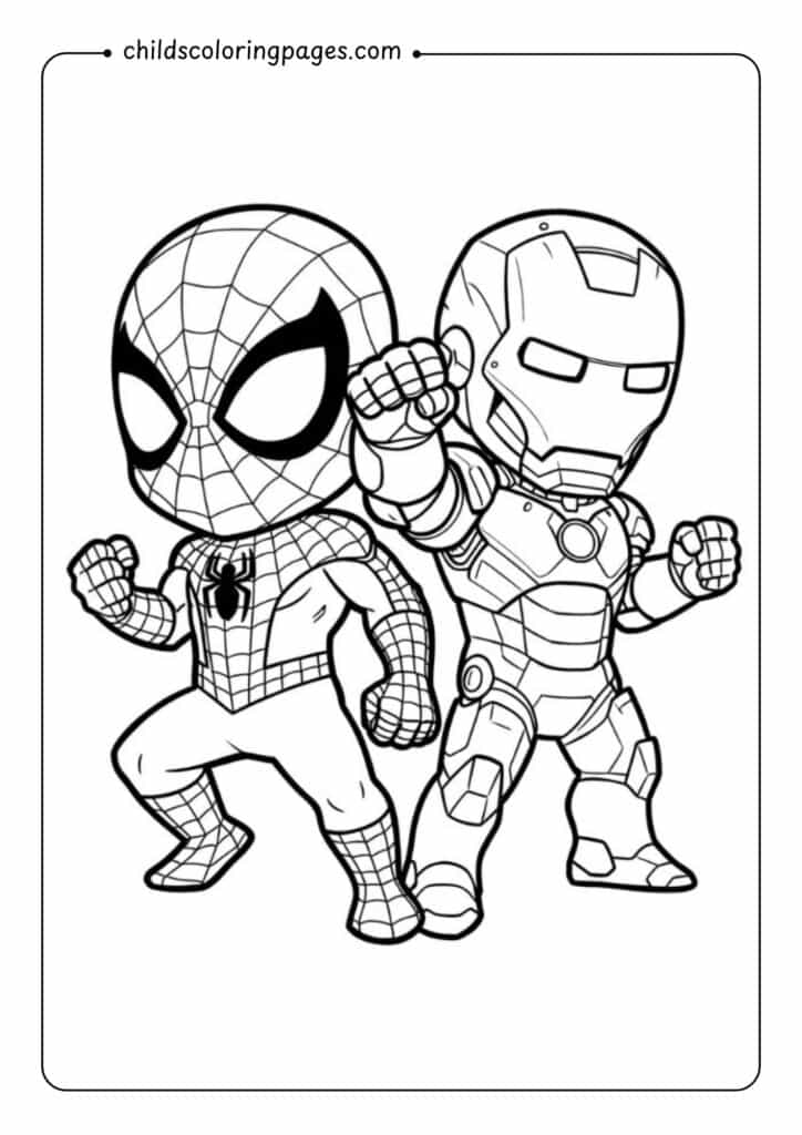 Spiderman Coloring Pages