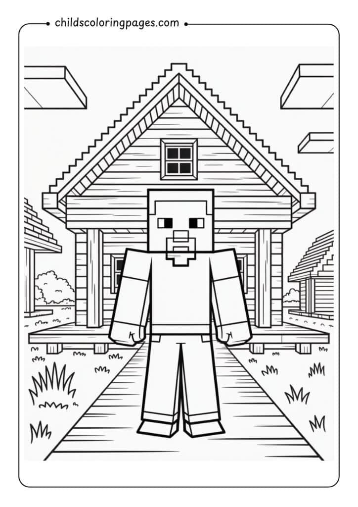 Coloring Pages Minecraft