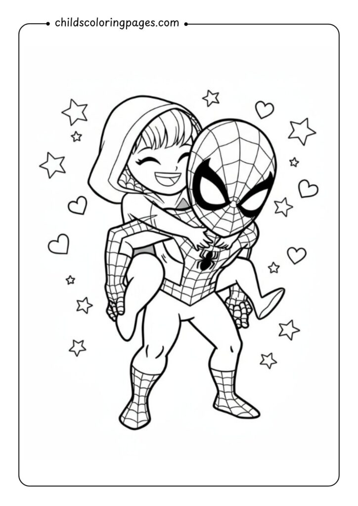 Spiderman Coloring Pages