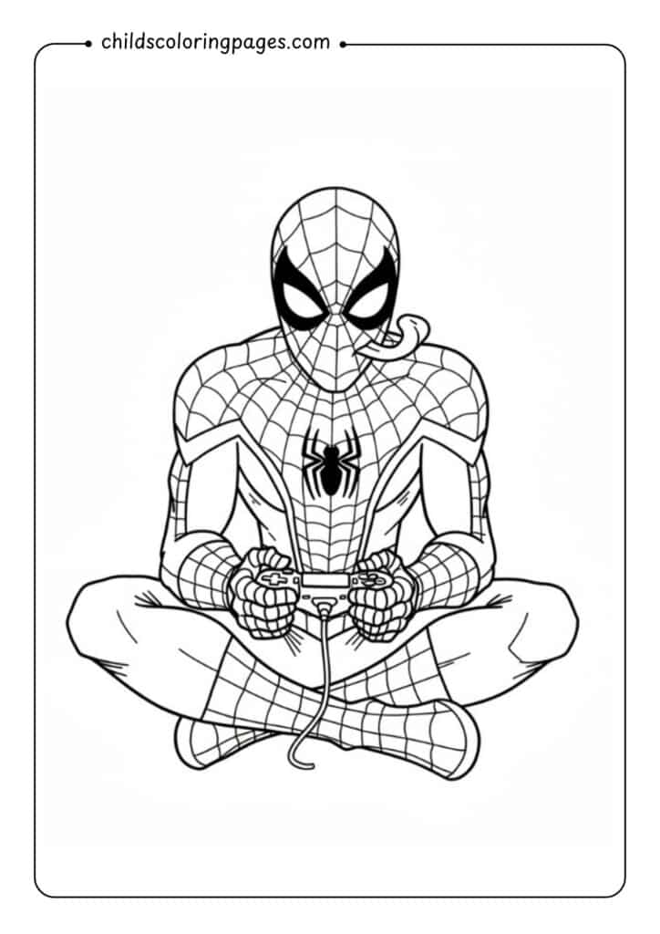 Spiderman Coloring Pages