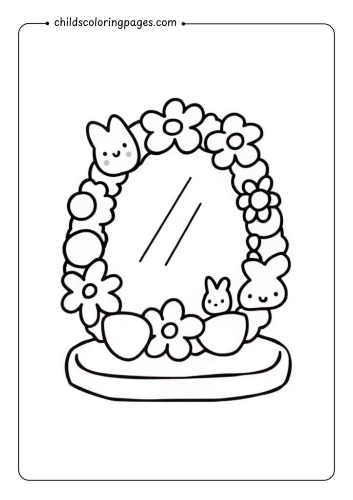 Glow Cosmetics Coloring Pages