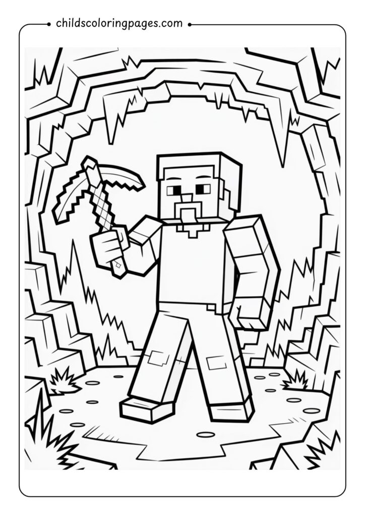 Coloring Pages Minecraft