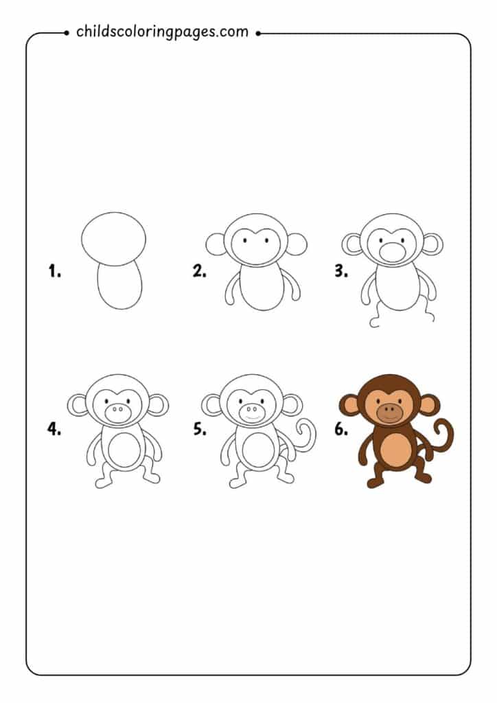 How to Draw a Monkey