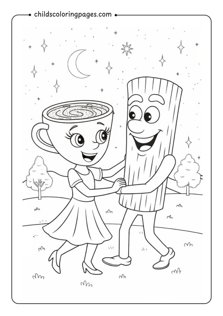 italian brainrot coloring pages printable