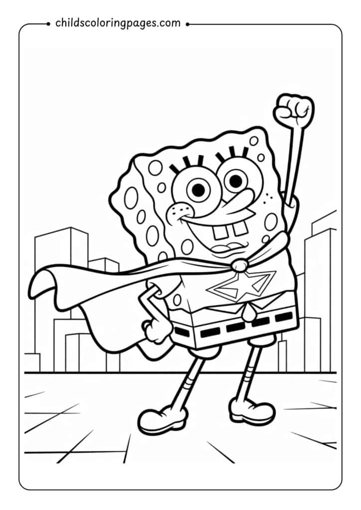 Spongebob Coloring Pages 2