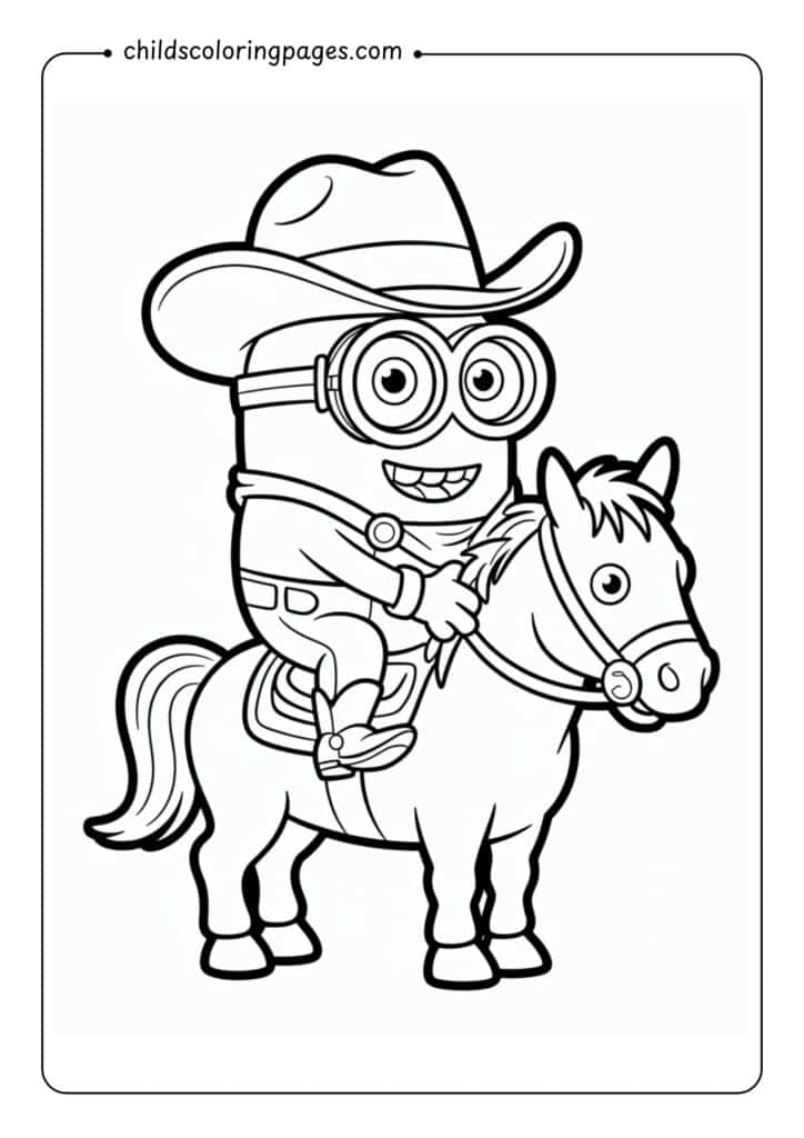 Minion Coloring Pages 5
