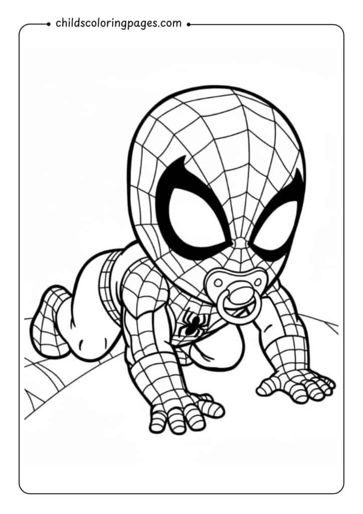 Spiderman Coloring Pages