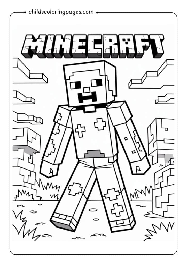 Coloring Pages Minecraft