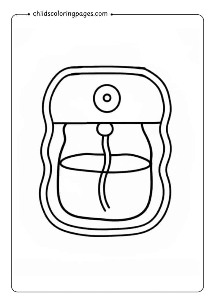 Glow Cosmetics Coloring Pages