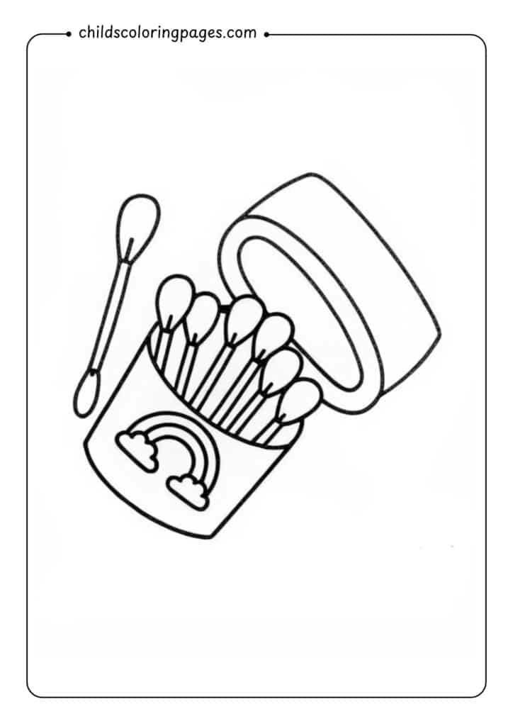 Glow Cosmetics Coloring Pages