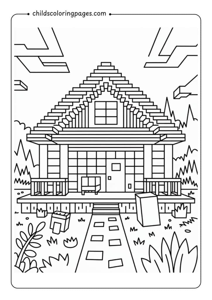 Coloring Pages Minecraft