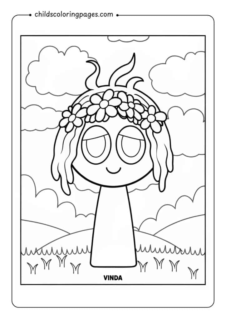 Sprunki Coloring Pages