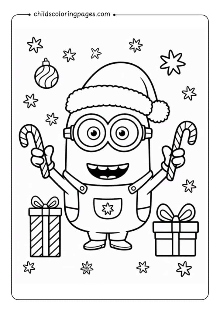 Minion Coloring Pages 7