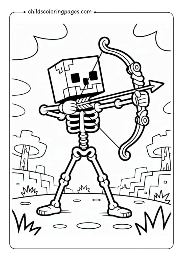 Minecraft Coloring Pages