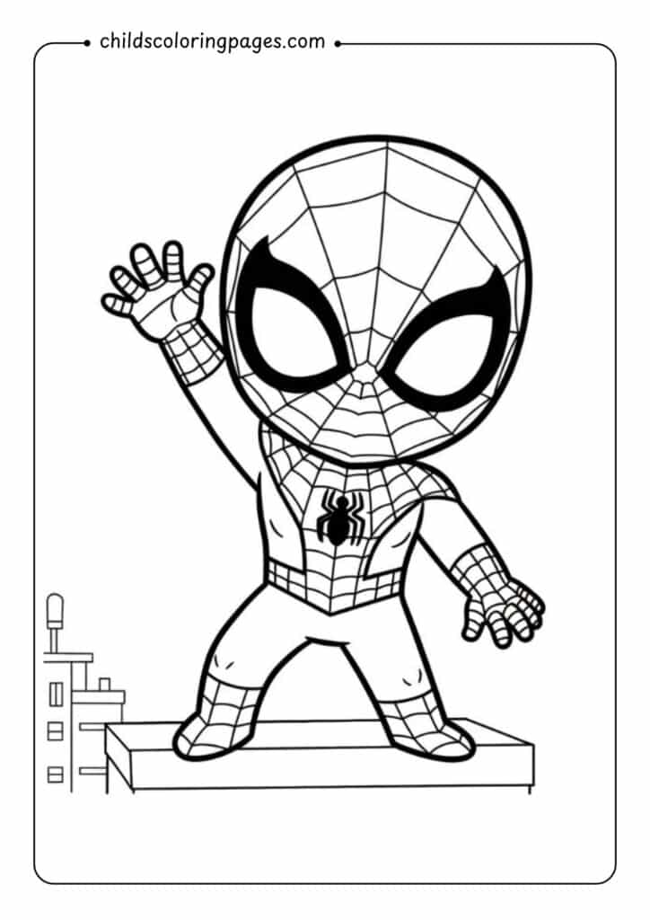 Spiderman Coloring Pages