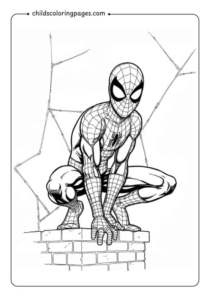 Spiderman Coloring Pages