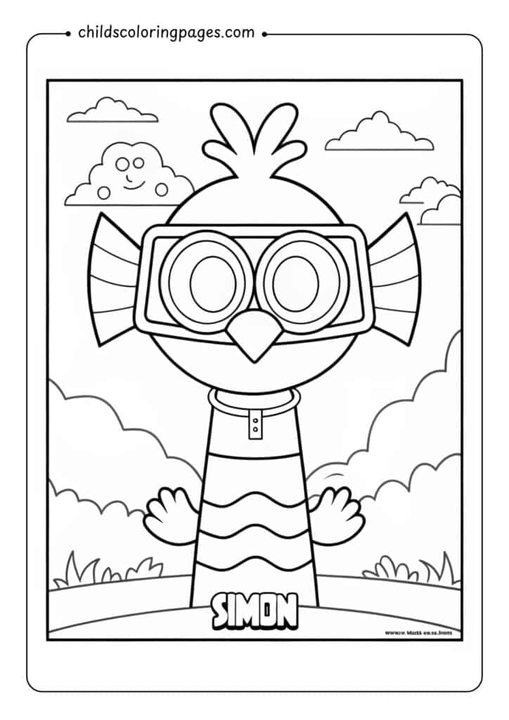 Sprunki Coloring Pages