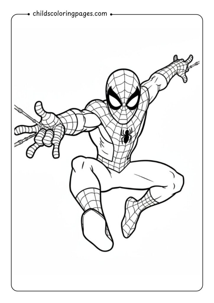 Spiderman Coloring Pages