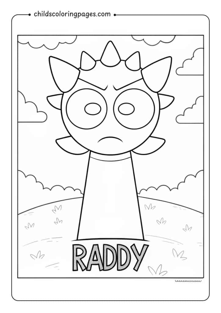 Sprunki Coloring Pages