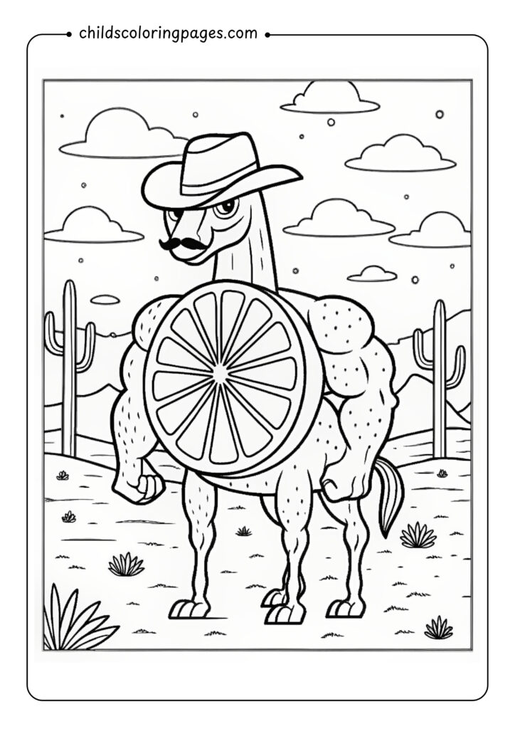 italian brainrot coloring pages printable