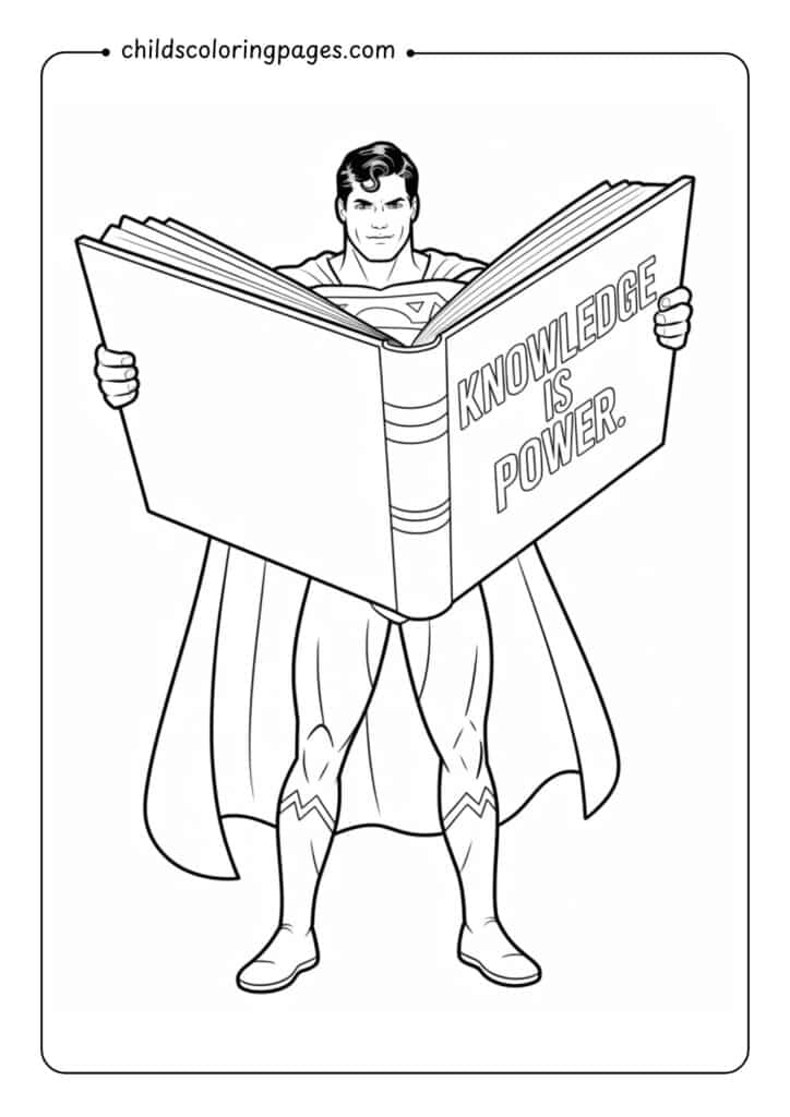 Superman Coloring Pages