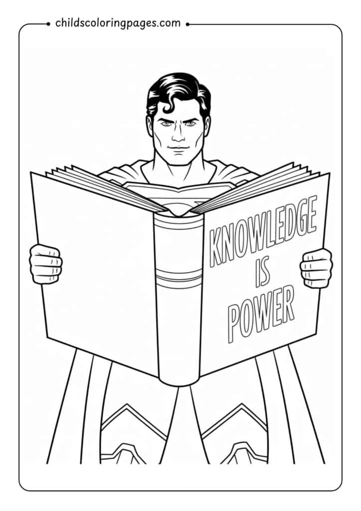 Superman Coloring Pages