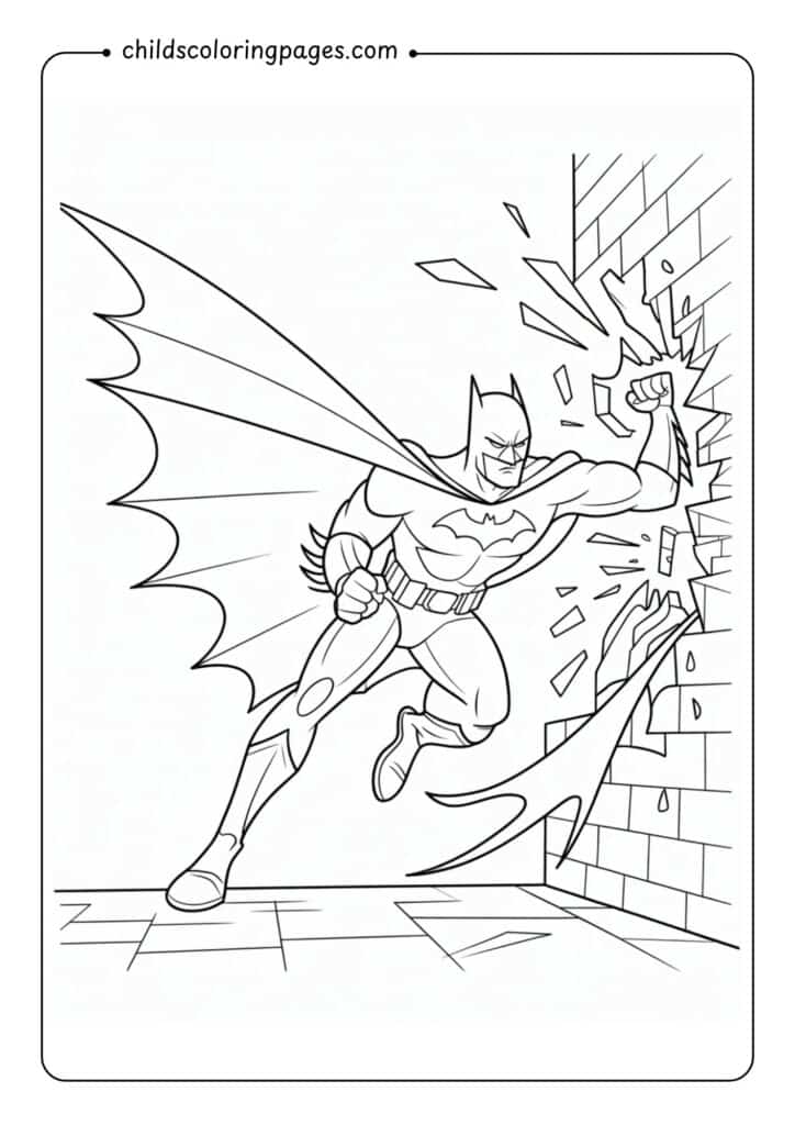 Batman Coloring Pages
