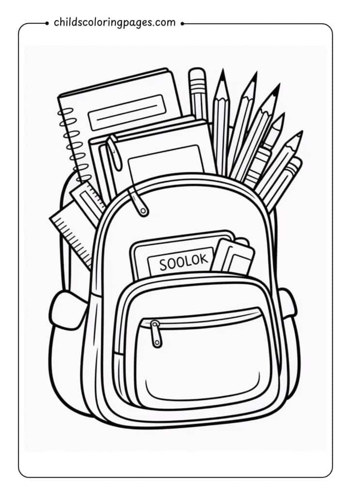 Back to School Coloring Pages