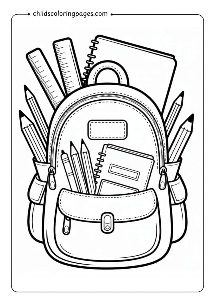 Back to School Coloring Pages