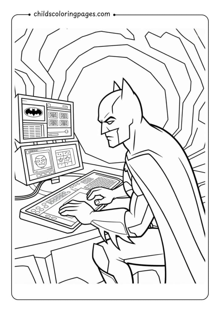Batman Coloring Pages