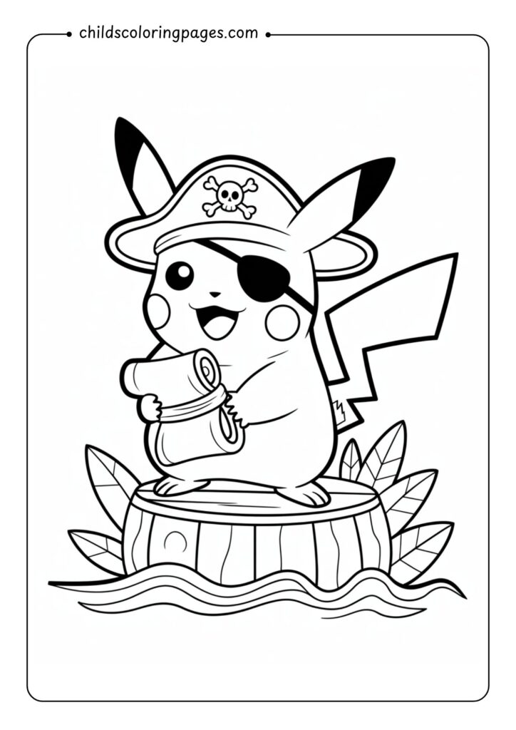 Pikachu Coloring Pages