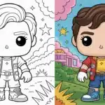 Funko Pop Coloring Pages