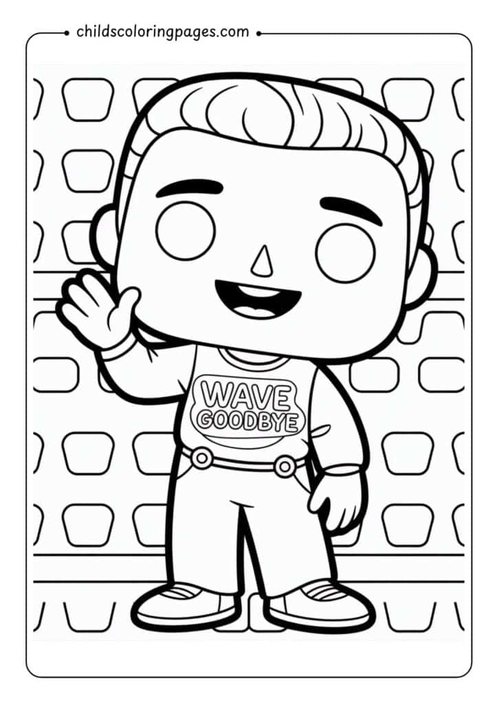 Funko Pop Coloring Pages