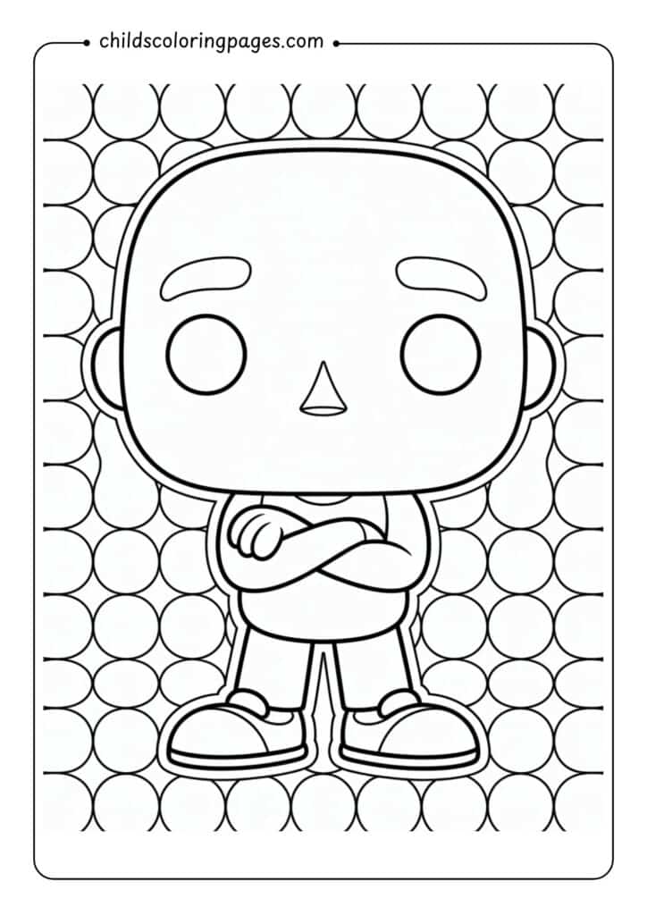 Funko Pop Coloring Pages