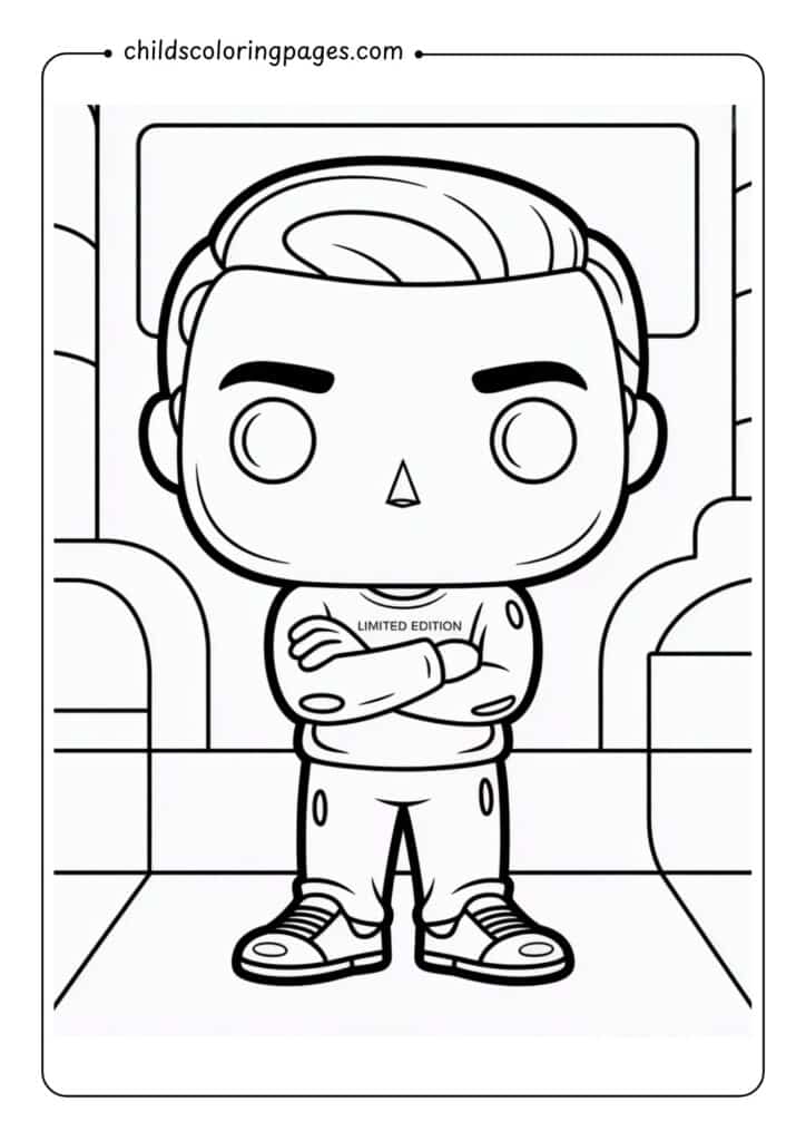 Funko Pop Coloring Pages